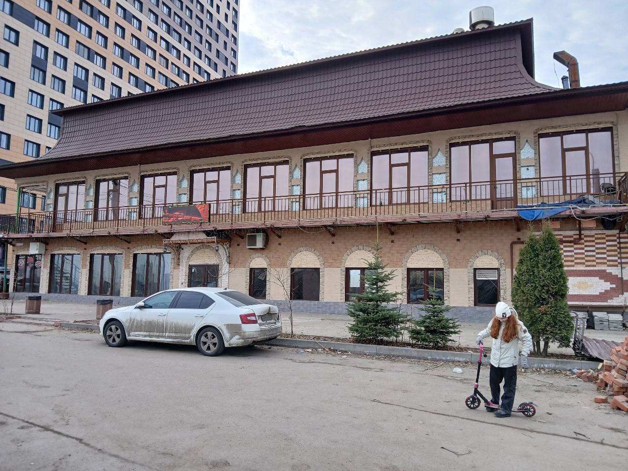 фасад дома, Бизнес-центр Леснозаводская, 1 по адресу г Санкт-Петербург, ул Леснозаводская, д 1